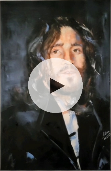 ArteDiAlina.com painting: Johnny Frusciante